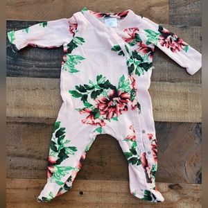 Nordstrom Newborn Floral Sleeper
